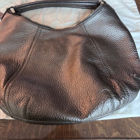 Cole Haan Gun Metal Hobo shoulder bag - Picture 3 of 9